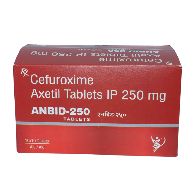 Anbid-250 Tablet — Cefuroxime Axetil IP EQ TO CEFUROXIME 250mg